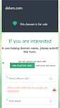 Mobile Screenshot of delum.com